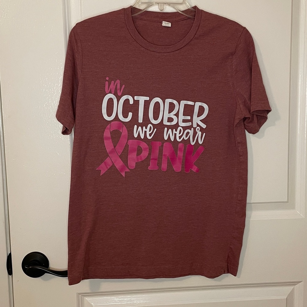 Pink Awareness Graphic T-Shirt